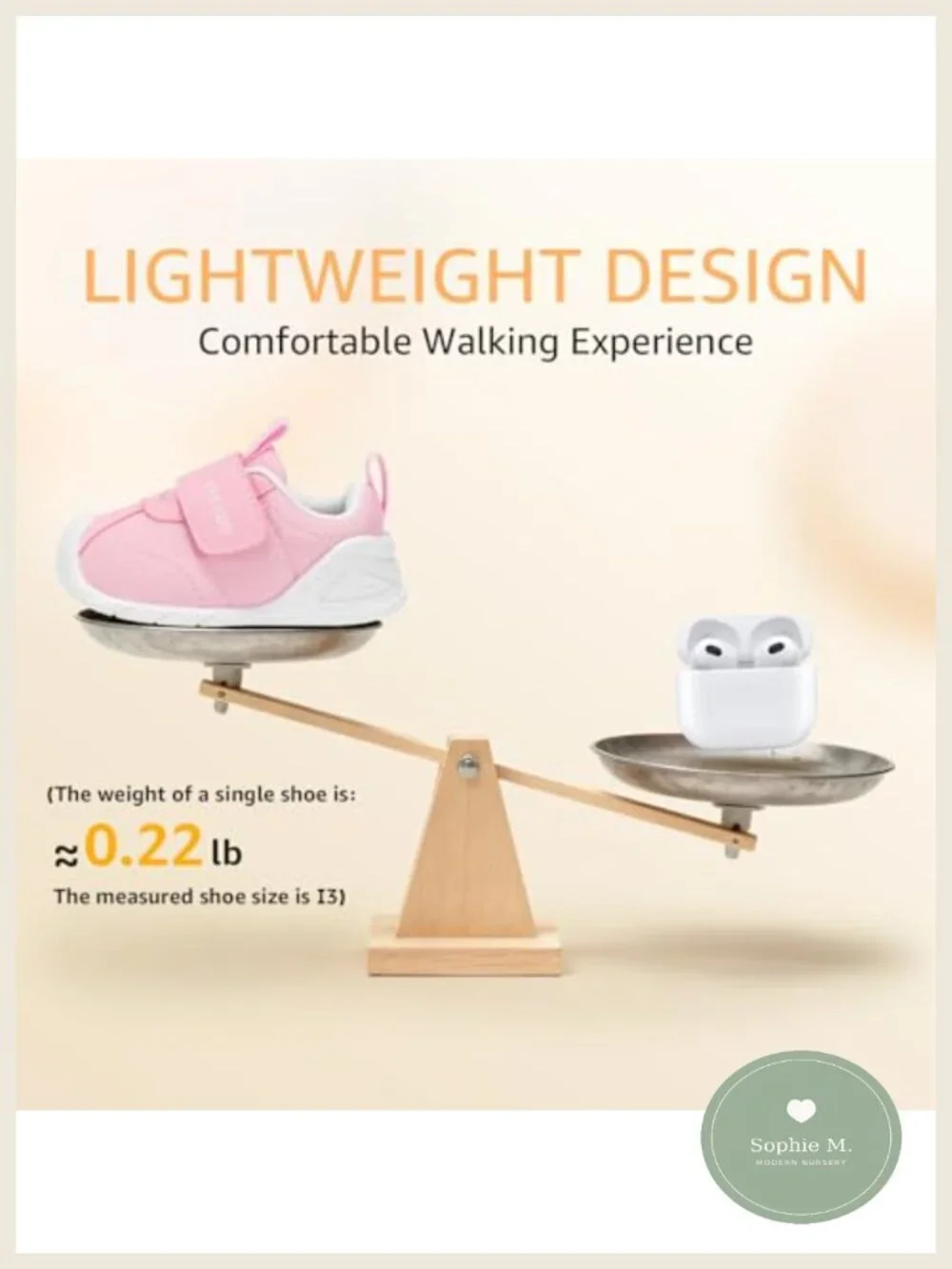 Toddler First Walker Sneakers Wide Toe Box Barefoot Non-Slip Baby Shoes
